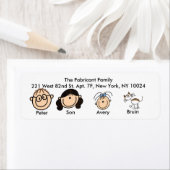 ADRESETIKETTEN VOOR KLANTAANVRAAG ETIKET (Insitu)