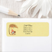 Adresetiketten voor paaskoepels etiket (Insitu)