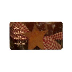 Adresetiketten voor prim-/Star-kaarsen Etiket