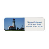 Adresetiketten—Vuurtoren Etiket (Voorkant)