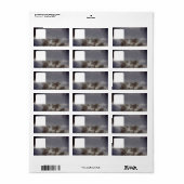 Adreslabel ART&DESIGN STIJL Etiket (Full Sheet)