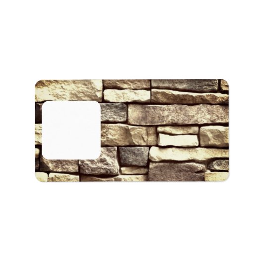 Adreslabel ART&DESIGN STIJL Etiket (Voorkant)