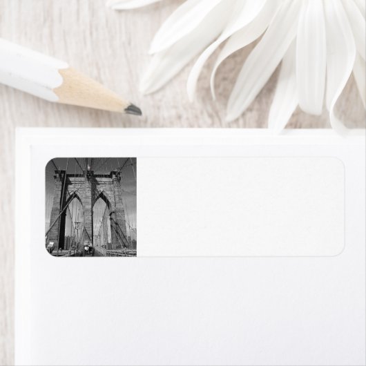 adreslabel Brooklyn Bridge Etiket (Insitu)