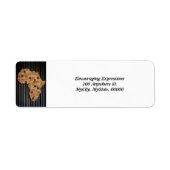 adreslabel etiket (Voorkant)