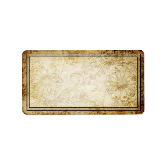 adreslabel etiket (Voorkant)