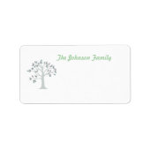 Adreslabel Etiket (Voorkant)