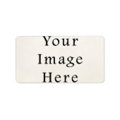 Adreslabel Gepersonaliseerde Sticker Labels Sjablo (Voorkant)