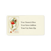 adreslabel invullen kerststouwing etiket (Voorkant)