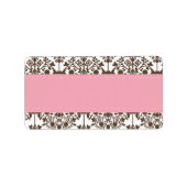 Adreslabel masker etiket (Voorkant)