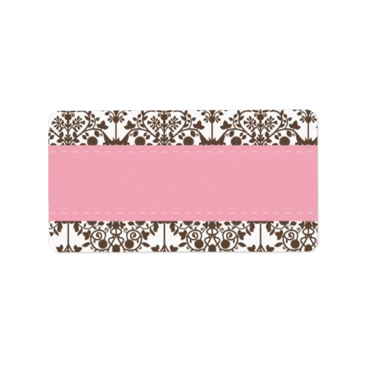 Adreslabel masker etiket (Voorkant)