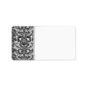 Adreslabel masker etiket (Voorkant)