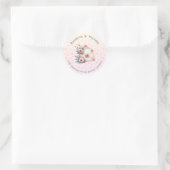 Adreslabel, Ronde adreslabel, Envelope Mail Sticker (Tas)