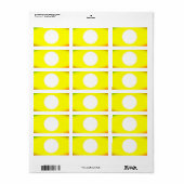 Adreslabel SUN ECO STYLE DESIGN Etiket (Full Sheet)