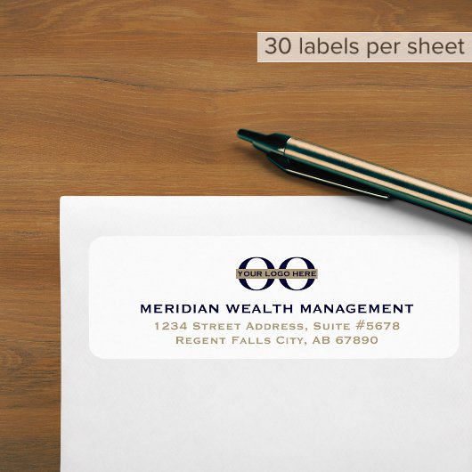 Adreslabel voor aangepaste bedrijfsretourzending m etiket