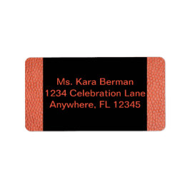 Adreslabel voor Hoops Collectie Etiket