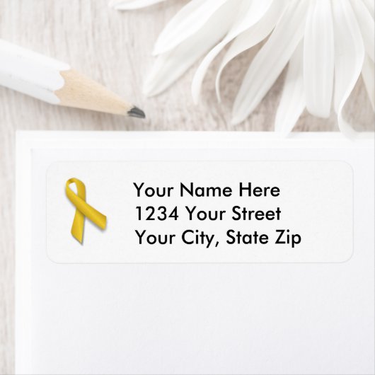  adreslabel voor kinderkanker etiket (Insitu)