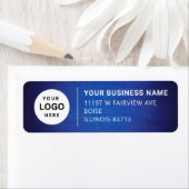 Adreslabel voor zakelijk rendement etiket (Insitu)