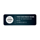 Adreslabel voor zakelijk rendement etiket (Voorkant)