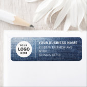 Adreslabel voor zakelijk rendement etiket (Insitu)