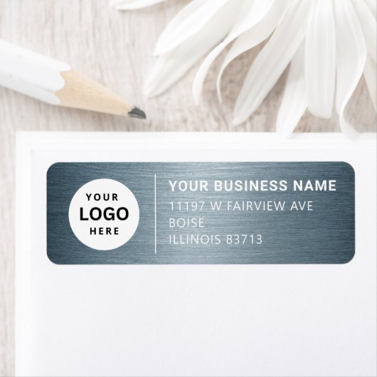 Adreslabel voor zakelijk rendement etiket (Insitu)