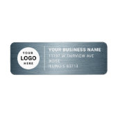 Adreslabel voor zakelijk rendement etiket (Voorkant)