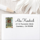 Adreslabel voordeur etiket (Insitu)