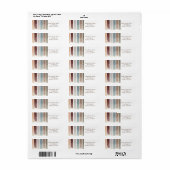 Adreslabels Etiket (Full Sheet)
