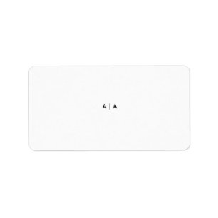 Adreslabels Etiket