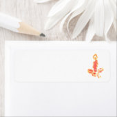 ADRESLABELS KERST KUNST EN DESIGN ETIKET (Insitu)