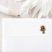 ADRESLABELS KERST KUNST EN DESIGN ETIKET (Insitu)