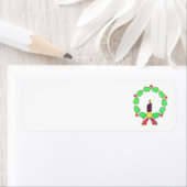 ADRESLABELS KERST KUNST EN DESIGN ETIKET (Insitu)