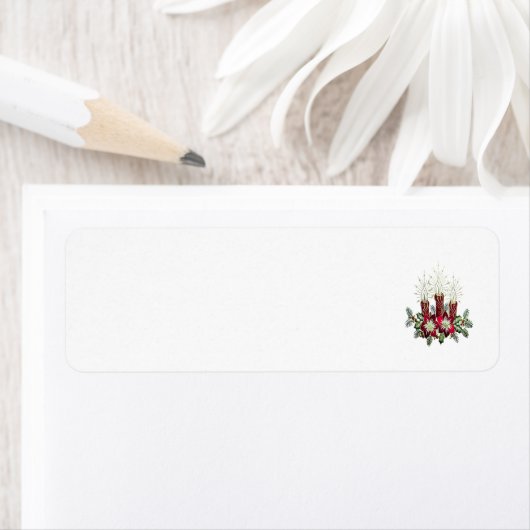 ADRESLABELS KERST KUNST EN DESIGN ETIKET (Insitu)