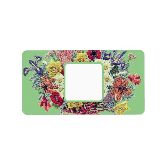 Adreslabels KUNST&ONTWERPSTIJLEN Etiket (Voorkant)