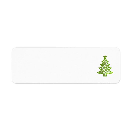 ADRESS ETIKETTEN KERST KUNST EN ONTWERP (Voorkant)
