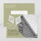 Adressites wijzigen met foto aankondigingskaart (Voorkant / Achterkant)