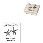 Adresstempel Rubberstempel (Gestempeld)