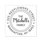  adresstempel  zelfinktende stempel (Design)