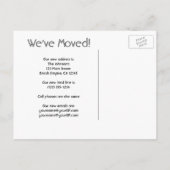  adreswijziging, Antiek-Amerikaanse kaart (Achterkant)