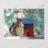 Adreswijziging Bewegende Aankondiging Eekhoorn (Voorkant)