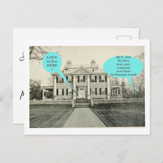 Adreswijziging Boerenland Briefkaart (Voorkant / Achterkant)