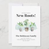 Adreswijziging Boho Custom Moving Aankondiging (Voorkant)