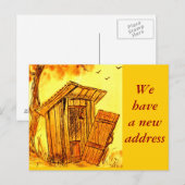 Adreswijziging - briefkaart (Voorkant / Achterkant)