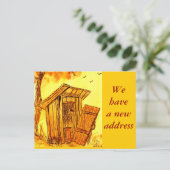 Adreswijziging - briefkaart (Staand voorkant)