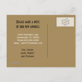 Adreswijziging Briefkaart - Bunting (Achterkant)