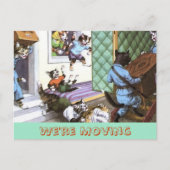 adreswijziging Briefkaart met katten (Voorkant)