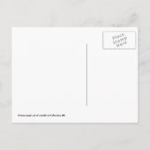 Adreswijziging Briefkaart: True Trailer Home Aankondigingskaart (Achterkant)