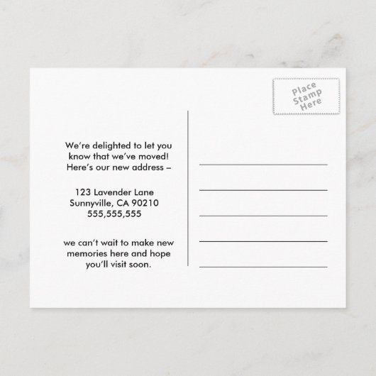 Adreswijziging briefkaart we hebben flamingo verpl (Achterkant)