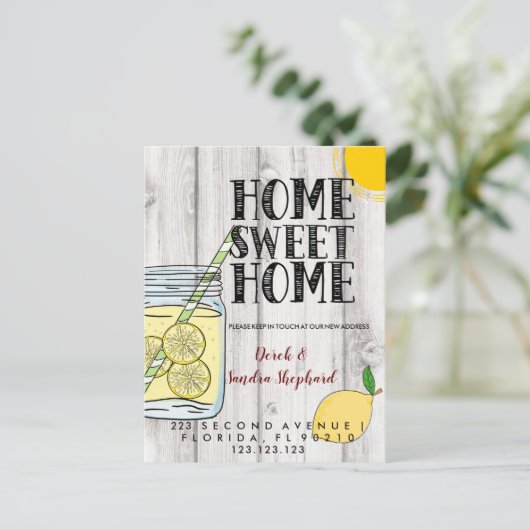 Adreswijziging briefkaart we hebben limonade verpl (Staand voorkant)