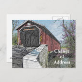 Adreswijziging - briefkaarten (Voorkant / Achterkant)