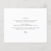 Adreswijziging Chic Bewegende Aankondiging (Achterkant)